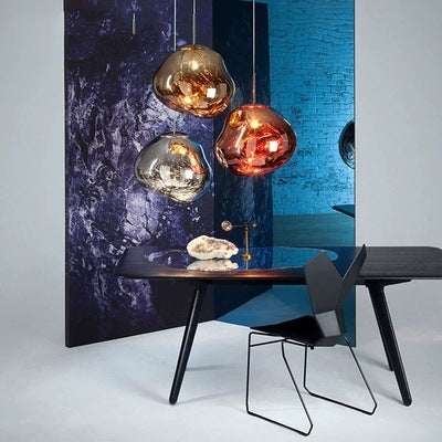 創意熔岩藝術吊燈 設計師燈服裝店咖啡廳個性臥室燈具後現代吊燈 - luxhkhome