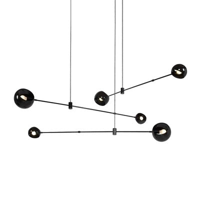 北歐簡約抖音燈具多頭美式鐵藝吊燈歐式複古現代臥室客廳燈餐廳燈 - luxhkhome