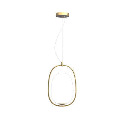 北歐咖啡廳吧台餐廳後現代個性創意橢圓形床頭玻璃圓球吊燈具 - luxhkhome