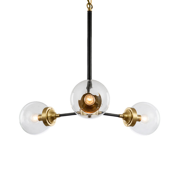 後現代玻璃吊燈美式創意裝飾設計師樣板房客廳臥室餐廳玻璃吊燈具 - luxhkhome