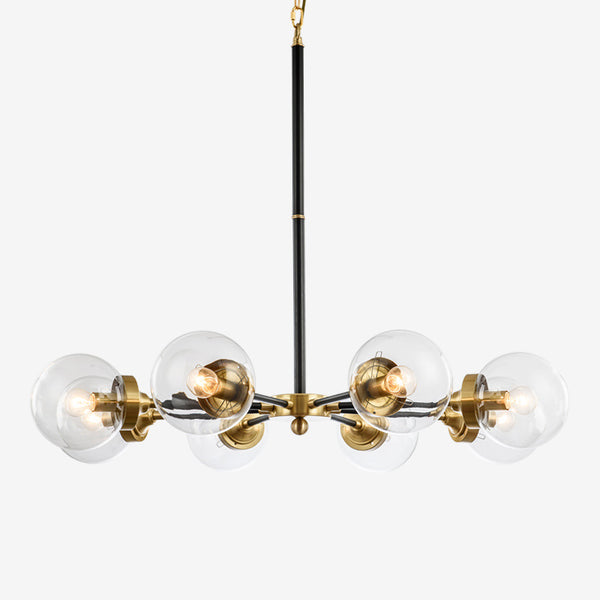 後現代玻璃吊燈美式創意裝飾設計師樣板房客廳臥室餐廳玻璃吊燈具 - luxhkhome