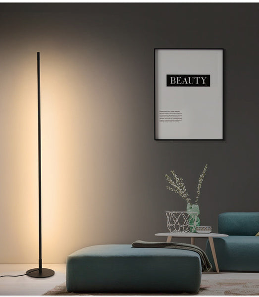 梵可 極簡創意落地燈臥室客廳個性氛圍燈北歐簡約led裝飾檯燈廠家