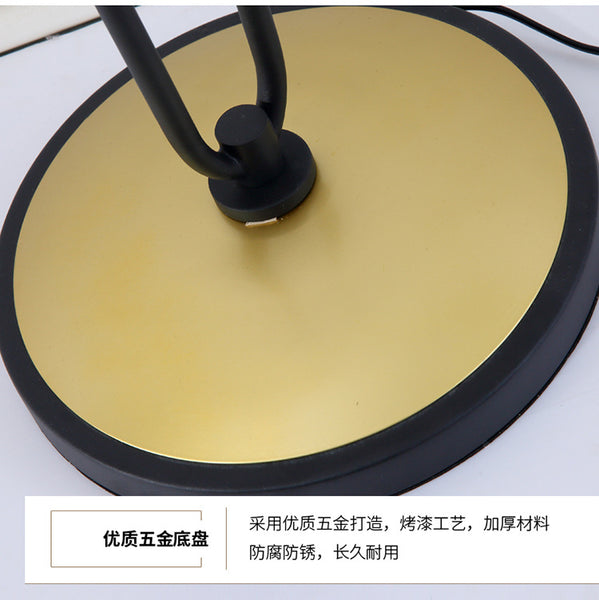 美式複古創意簡約設計師客廳臥室書房沙發樣板房雙頭立式 落地燈