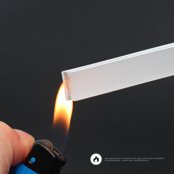 平麵線性燈嵌入式led防水矽膠柔性燈條24V軟燈帶弧形異形線條燈槽