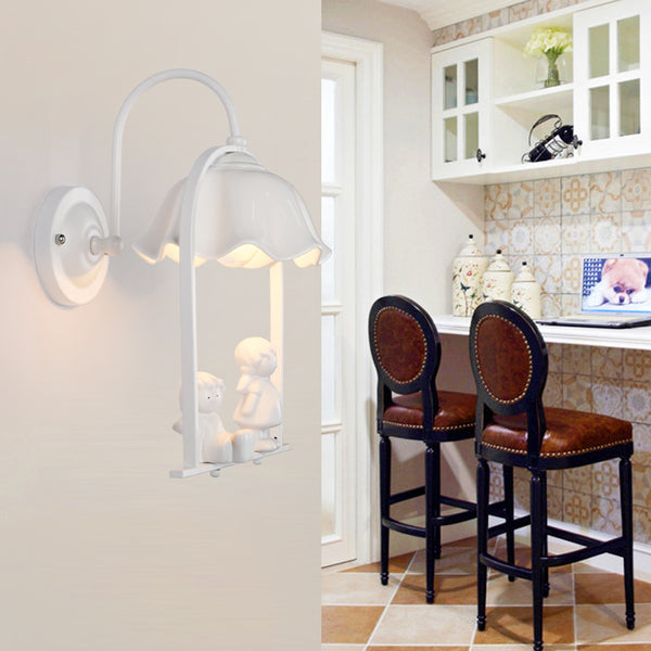 北歐現代個性溫馨兒童房牆壁燈床頭燈臥室過道陽台走廊創意壁燈 - luxhkhome