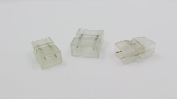 LED霓虹管燈帶配件 220V柔性霓虹軟燈帶 二線中間接廠家批發