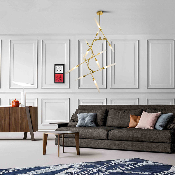 後現代吊燈個性創意美式客廳餐廳燈具樣板房酒店樓梯吊燈 - luxhkhome