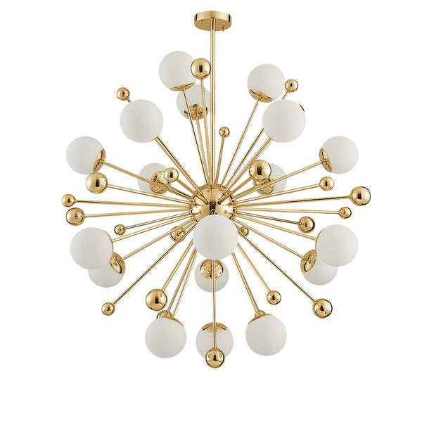 北歐吊燈創意後現代美式簡約大氣客廳餐廳臥室大廳玻璃球魔豆吊燈 - luxhkhome