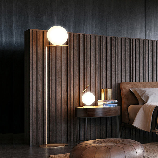 北歐落地燈大氣客廳臥室書房燈創意個性後現代床頭燈設計師落地燈 - luxhkhome