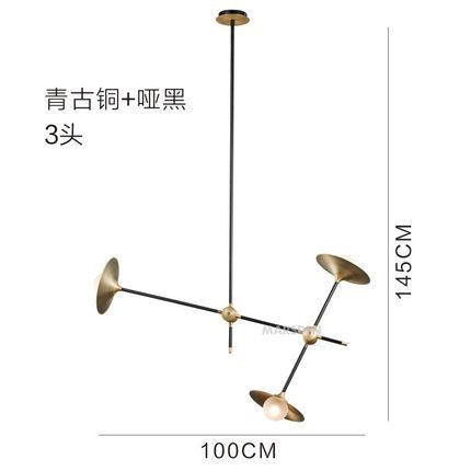 後現代美式複古工業風時尚個性創意喇叭客廳燈吧台北歐餐廳吊燈 - luxhkhome