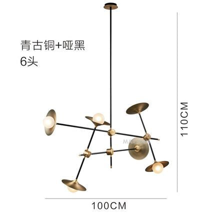 後現代美式複古工業風時尚個性創意喇叭客廳燈吧台北歐餐廳吊燈 - luxhkhome