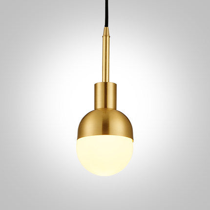 美式小吊燈個性創意客廳臥室書房燈具後現代簡約鐵藝吊燈 - luxhkhome