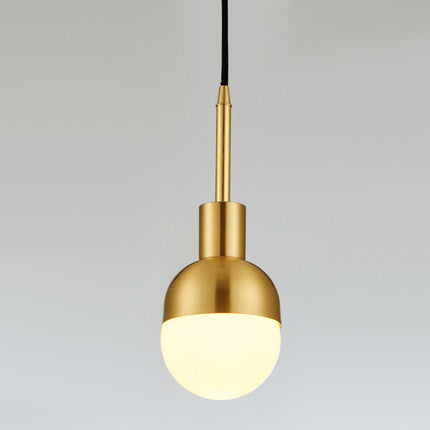 美式小吊燈個性創意客廳臥室書房燈具後現代簡約鐵藝吊燈 - luxhkhome