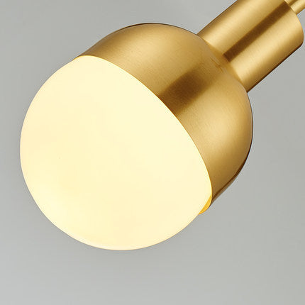 美式小吊燈個性創意客廳臥室書房燈具後現代簡約鐵藝吊燈 - luxhkhome