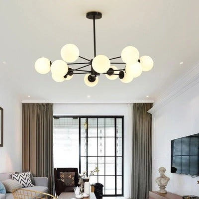 北歐風格客廳燈魔豆吊燈創意個性後現代簡約餐廳臥室大氣美式燈具 - luxhkhome