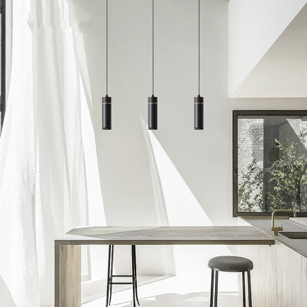 吧台餐廳燈魚線吊燈創意個性現代簡約單頭飯廳家用臥室床頭小吊燈 - luxhkhome