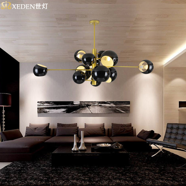 北歐客廳吊燈創意個性後現代輕奢設計師燈臥室樣板房餐廳藝術吊燈 - luxhkhome