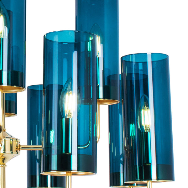 後現代創意個性餐廳臥室簡約燈具輕奢藝術客廳燈玻璃北歐吊燈 - luxhkhome