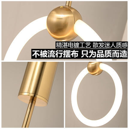 北歐吊燈酒店公寓餐廳燈服裝店酒吧後現代設計師吊燈 - luxhkhome