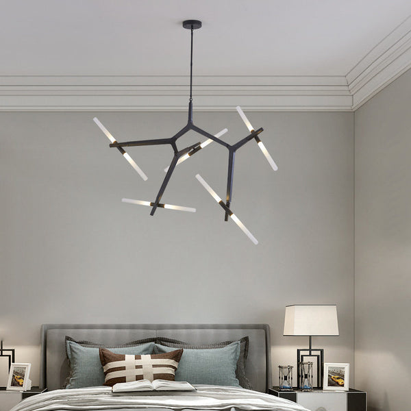 後現代北歐人字樹杈吊燈創意個性客廳餐廳臥室led簡約設計師吊燈 - luxhkhome