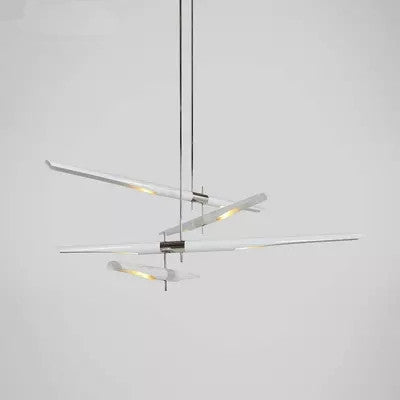 後現代簡約工業時尚個性美式創意風鐵藝北歐客廳餐廳展廳斜口吊燈 - luxhkhome