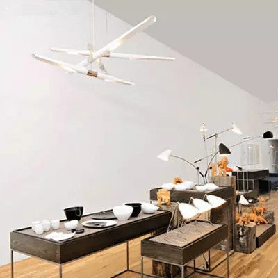 後現代簡約工業時尚個性美式創意風鐵藝北歐客廳餐廳展廳斜口吊燈 - luxhkhome