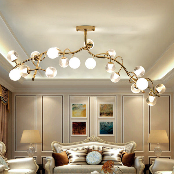 北歐後現代簡約客廳個性大吊燈創意藝術臥室LED燈具吧台餐廳吊燈 - luxhkhome