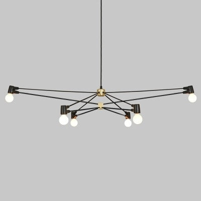 北歐後現代創意個性客廳輕奢吊燈大氣設計師簡約臥室餐廳美式燈具 - luxhkhome