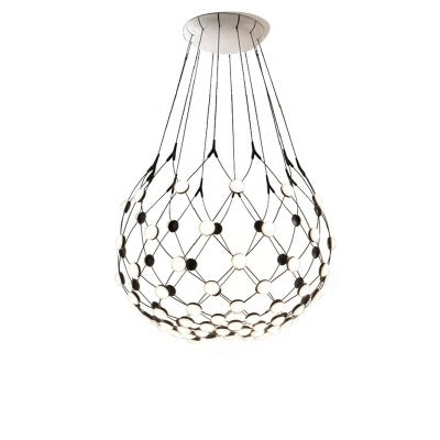 創意設計現代交叉網格LED節能分控吊燈展廳燈餐廳客廳燈 - luxhkhome