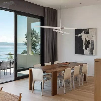 後現代簡約工業時尚個性美式創意風鐵藝北歐客廳餐廳展廳斜口吊燈 - luxhkhome