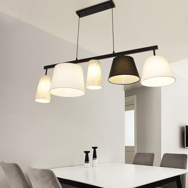 餐廳吊燈簡約現代北歐飯廳美式鄉村創意個性餐桌吧台佈藝風格燈具 - luxhkhome