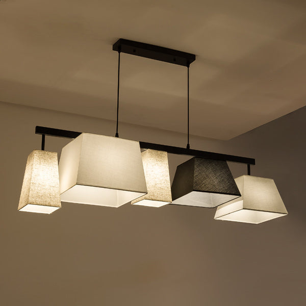 餐廳吊燈簡約現代北歐飯廳美式鄉村創意個性餐桌吧台佈藝風格燈具 - luxhkhome