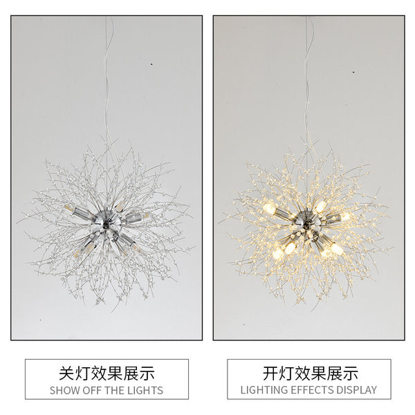 北歐吊燈蒲公英個性設計後現代簡約創意客廳吧台玄關枝型燈飾燈具 - luxhkhome