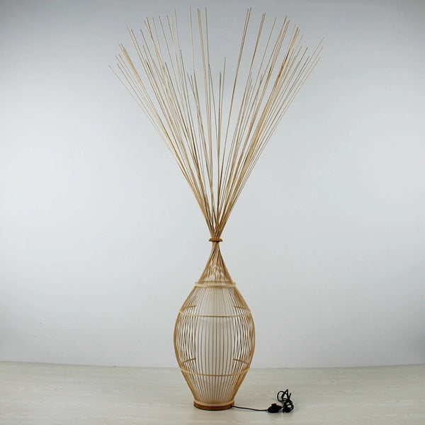 中式落地燈古典客廳立式燈中國風酒店會所裝飾地燈日式禪意茶室燈 - luxhkhome