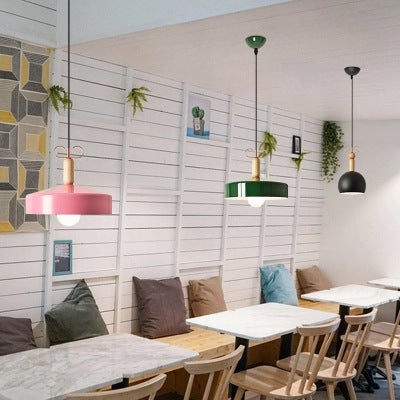 簡約現代lLED餐吊燈創意個性溫馨餐廳酒吧台書房木藝鋁材客廳臥室 - luxhkhome