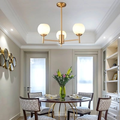 北歐風格簡約客廳吊燈個性創意後現代大氣家用高檔餐廳臥室吊燈 - luxhkhome