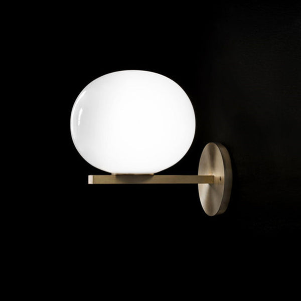 北歐後現代餐廳吊燈臥室玻璃圓球服裝店led簡約創意單頭床頭吊燈 - luxhkhome