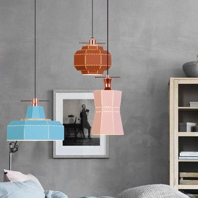 創意單頭組合吊燈工業北歐吊燈咖啡廳餐廳 床頭吊燈 - luxhkhome