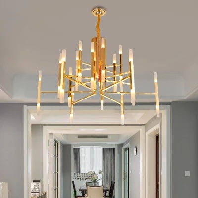 北歐吊燈客廳臥室後現代餐廳吊燈LED螢火蟲個性創意店鋪裝飾燈具 - luxhkhome