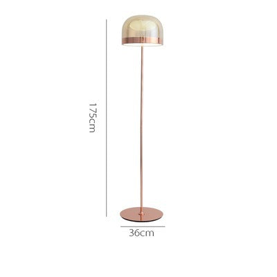 設計師部落北歐現代簡約創意LED客廳臥室床頭藝術展廳玻璃落地燈 - luxhkhome