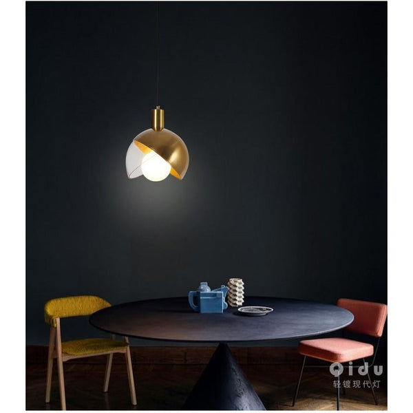 後現代小吊燈北歐極簡創意個性吧台裝飾設計師床頭餐廳貪吃豆燈具 - luxhkhome