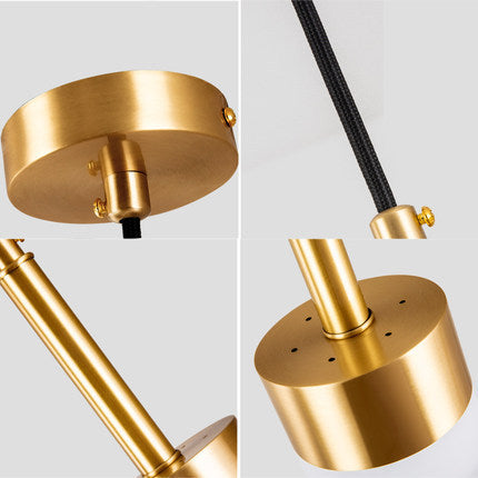 臥室北歐輕奢小吊燈餐廳臥室個性燈具現代簡約創意樣板間客廳吊燈 - luxhkhome