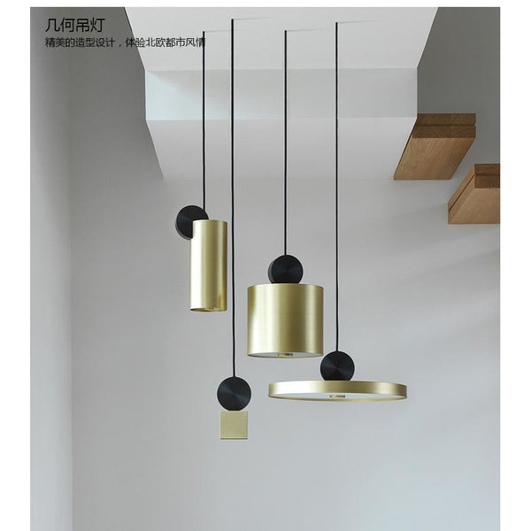 北歐鐵藝飯桌吧台個性簡約客廳餐廳書房吊燈創意設計師床頭吊燈 - luxhkhome