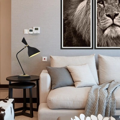 美式複古創意簡約設計師客廳臥室書房沙發樣板房雙頭立式 落地燈 - luxhkhome