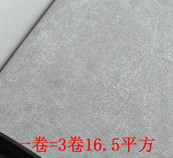 韓國壁紙 北歐復古 歐式大馬士革 浮雕鐵藝凹凸質感 灰色水泥現貨 - luxhkhome