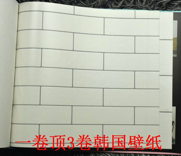 韓國壁紙 仿真瓷磚 衛生間廚房專用壁紙 瓷磚壁紙 可以擦洗壁紙 - luxhkhome