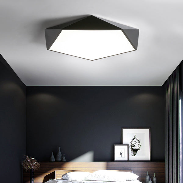 超薄led吸頂燈創意幾何臥室客廳燈簡約現代個性書房陽台過道燈具