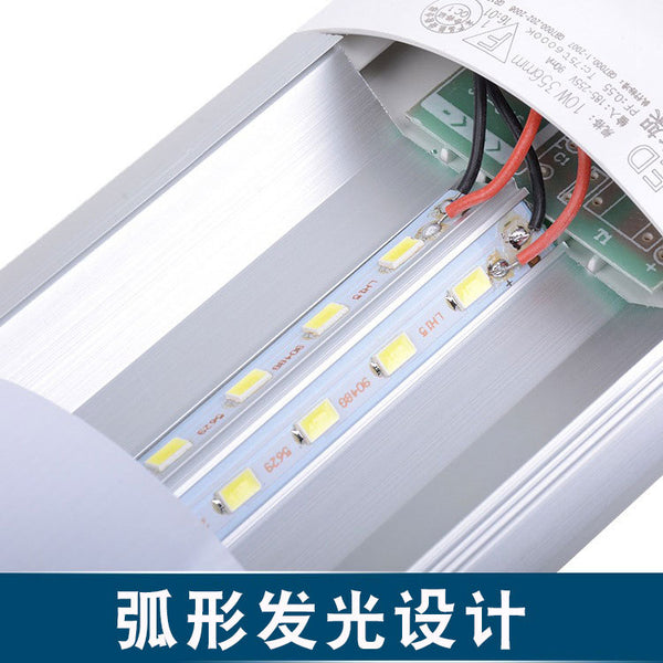 LED三防淨化燈一體化支架燈辦公吊燈帶罩雙管日光燈防塵T5T8燈管