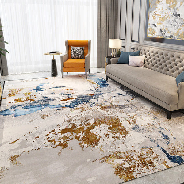 客廳地毯 現代簡約新中式輕奢家居臥室沙發茶几