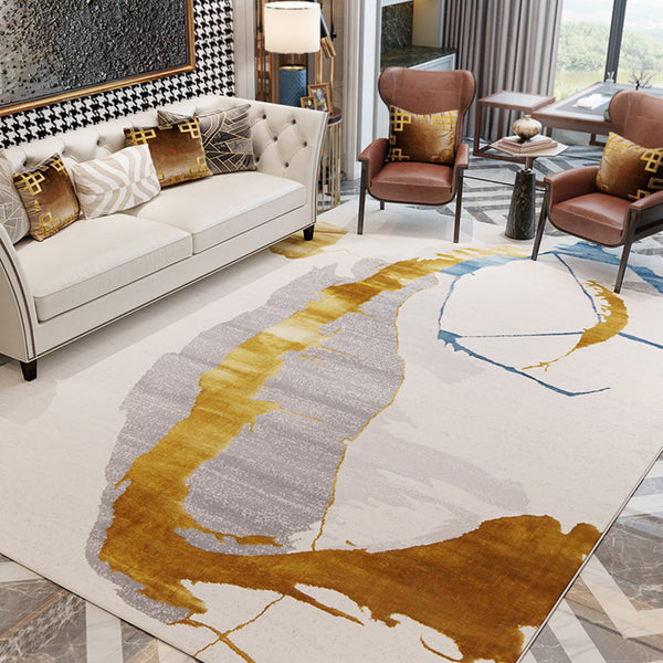 客廳地毯現代簡約網紅款新中式輕奢家居臥室床前沙發茶几